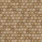 Merola Tile Hudson - 1" x 1" Hexagon Penny Floor and Wall Mosaic Tile - Glossy Tile Visual - Sold by Carton (11.2 SF/Carton) Caffe