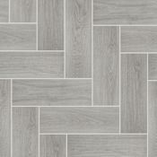 Merola Tile Fronda - 8" x 24" Rectangle Floor and Wall Tile - Textured Visual - Sold by Carton (11.88 SF/Carton) Perla