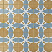 Merola Tile Revival - 8" x 8" Square Wall Tile - Textured Visual - Sold by Carton (10.75 SF/Carton) Leaf