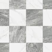 Merola Tile Marbilia Chess - 17" x 17" Square Floor and Wall Tile - Matte Visual - Sold by Carton (14.77 SF/Carton) Bardiglio