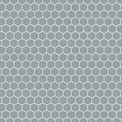 Merola Tile Tribeca - 2" x 2" Hexagon Geometric Floor and Wall Mosaic Tile - Matte Tile Visual - Sold by Carton (10 SF/Carton) Glossy Mist