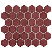 Merola Tile Sample Only of FTC2TRGU Glossy Rusty Red