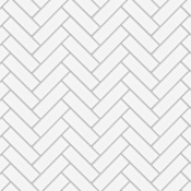 Merola Tile Metro Brick - 1" x 3" Rectangle Herringbone Floor and Wall Mosaic Tile - Matte Tile Visual - Sold by Carton (9.43 SF/Carton) Matte White