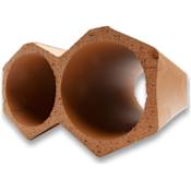 Merola Tile Botellero Terra Cotta 5" x 9" Hardscape Wall Tile - Textured Terra Cotta Visual - Sold by Pallet (4.81 SF/Pallet) Brown