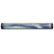 Merola Tile Antic Special 6" x 1" Matte Ceramic Thin-Set Tile Pencil Rail - Sold by Piece (0.5 LF/Piece) Agua Marina