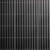 Merola Tile Crown Heights Rubik - 6" x 12" Rectangle Wall Tile - Glossy Visual - Sold by Carton (10.78 SF/Carton) Glossy Black