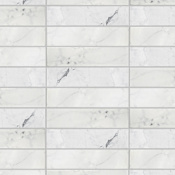 Merola Tile Classico Carrara - 3" x 12" Rectangle Wall Tile - Glossy Visual - Sold by Carton (11.44 SF/Carton) Carrara