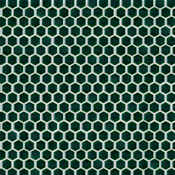 Merola Tile Metro Ion Hex - 1" x 1" Hexagon Penny Wall Mosaic Tile - Glossy Visual - Sold by Carton (8.6 SF/Carton) Emerald