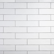 Merola Tile Chester - 3" x 12" Rectangle Wall Tile - Matte Visual - Sold by Carton (5.72 SF/Carton) Bianco