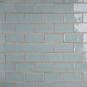 Merola Tile Chester - 3" x 6" Rectangle Wall Tile - Glossy Visual - Sold by Carton (5.72 SF/Carton) Acqua