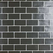 Merola Tile Chester - 3" x 6" Rectangle Wall Tile - Matte Visual - Sold by Carton (5.72 SF/Carton) Nero