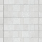 Merola Tile Blend - 3" x 18" Rectangle Wall Tile - Matte Visual - Sold by Carton (9.6 SF/Carton) White