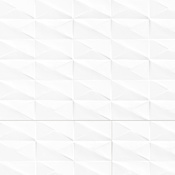 Merola Tile Cotton Fold 40" x 14" Wall Tile - Sold by Pallet (71.92 SF/Pallet) Fold Glossy White