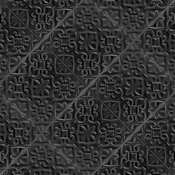 Merola Tile Triplex - 8" x 8" Square Wall Tile - Glossy Visual - Sold by Carton (10.5 SF/Carton) Black