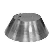 Metalbest Direct-Temp 4" x 6-5/8" Direct Vent Storm Collar Galvanized