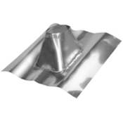 Metalbest Sure-Temp 7" Dead Soft Base Roof Flashing for 2/12 to 6/12 Pitch Galvanized Steel