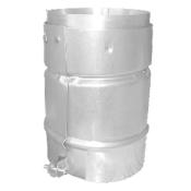 Metalbest 4" B-Vent to Aluminum Flex Adapter Aluminum