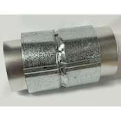 Metalbest 4" Inner Diameter - Direct Vent Pipe - Double Wall - Co-Linear Flex Connector Galvanized
