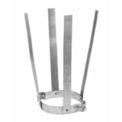 Metalbest Sure-Temp 10" Class A Chimney Pipe Interior Resupport Band Stainless Steel