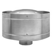 Metalbest Direct-Temp 4" x 6-5/8" Direct Vent Vertical Termination Cap Galvanized