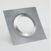 Metalbest RV 5" Type B Gas Vent Quick Grip UL Listed Firestop with Spacer Ring Aluminum