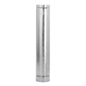 Metalbest RV 6" Type B Gas Vent 12" Pipe Length Galvanized