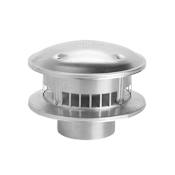 Metalbest RV 6" Type B Gas Vent Bird Proof Round Top Termination Galvanized