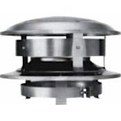 Metalbest Sure-Temp 6" Class A Chimney Pipe Round Top Stainless Steel