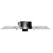Metalbest RV 8" Type B Gas Vent Roof Support Assembly Galvanized