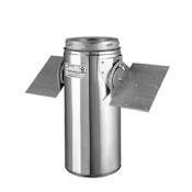 Metalbest Sure-Temp 8" Class A Chimney Pipe Roof Support Package Stainless Steel