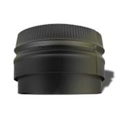 Metalbest 6" Inner Diameter - DSP Stove Pipe - Double Wall - Flush Stove Adapter Black