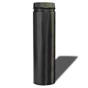 Metalbest 6" Inner Diameter - DSP Stove Pipe - Double Wall -24" Pipe Length Black