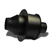 Metalbest 8" Inner Diameter - DSP Stove Pipe - Double Wall - Insulated Wall Thimble Black