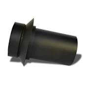 Metalbest 8" Inner Diameter - DSP Stove Pipe - Double Wall - Masonry Adapter Black