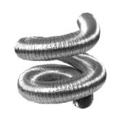 Metalbest 4" x 35-Foot Flexible Pipe Length Stainless Steel