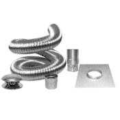 Metalbest 5.5" x 35-Foot Flexible Liner Stainless Steel Flex Insert Kit Stainless Steel