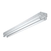 Metalux SSF 2 Light 96" Long Strip Light with Instant Start Baked White Enamel