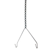 Metalux 36" Hook-Style V-Hangers Chain and S-Hook for Metalux HBL Series N/A