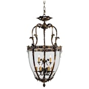 Metropolitan 9 Light Lantern Pendant from the Foyer Collection Antique Bronze