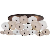 Metropolitan Ravelin 2 Light 16" Tall Wall Sconce Dark Bronze