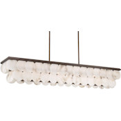 Metropolitan Olyra 8 Light 12" Wide Chandelier Plated Dark Bronze