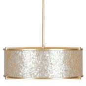 Metropolitan Sommers Bend 6 Light 27" Wide Pendant Fawn Gold