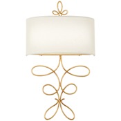Metropolitan Gianella 20" Tall LED Wall Sconce Ardent Gold Leaf