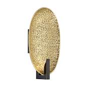 Metropolitan Daric 15" Tall LED Wall Sconce Polished Brass / Bronze