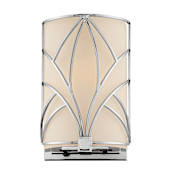 Metropolitan 1 Light Lantern ADA Compliant Wall Sconce from the Storyboard Collection Chrome