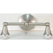Meyda Tiffany 14" Wide 2 Light Vanity Light Hardware Pewter