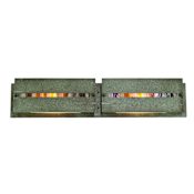 Meyda Tiffany Two Light Ambient Lighting 30" Wide Bathroom Fixture from the Moss Creek Collection Tarnished Copper