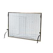 Meyda Tiffany Single Mesh Fire Place Screen Antique Copper