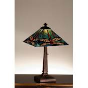 Meyda Tiffany Dragonfly Tiffany Single Light Table Lamp Tiffany Glass