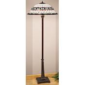 Meyda Tiffany Vintage Stained Glass / Tiffany Floor Lamp from the Tiffany Roman Collection Tiffany Glass